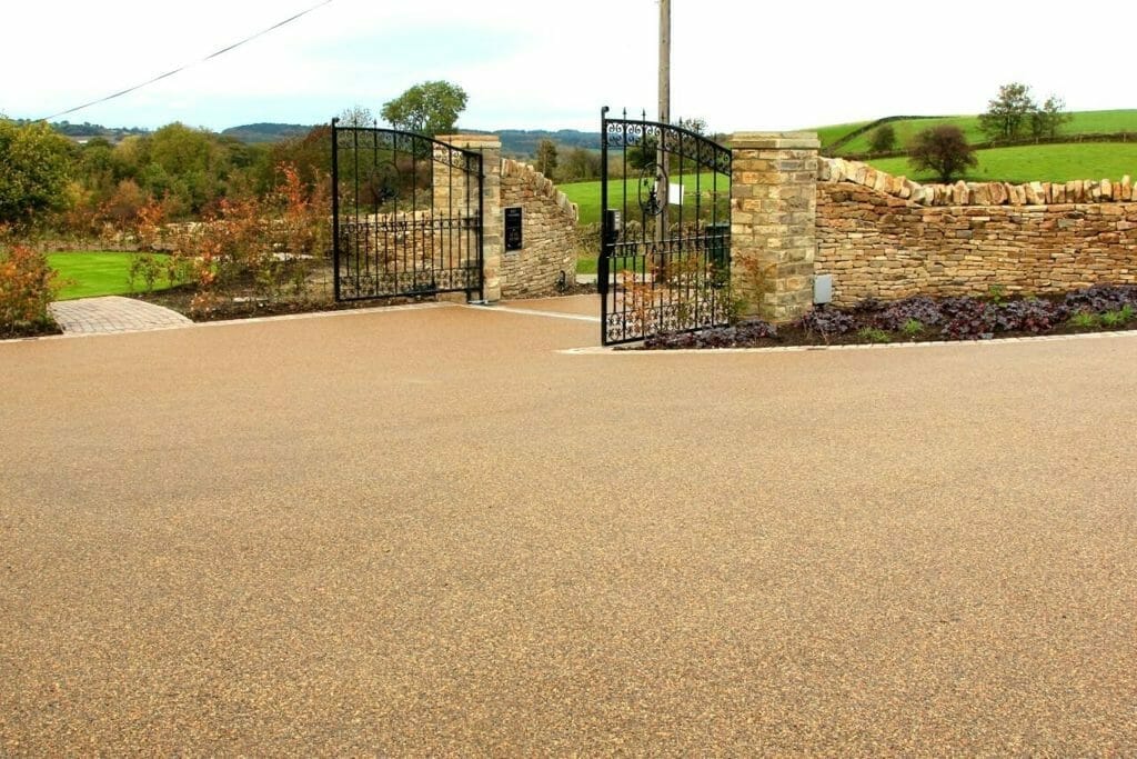 resin driveway
