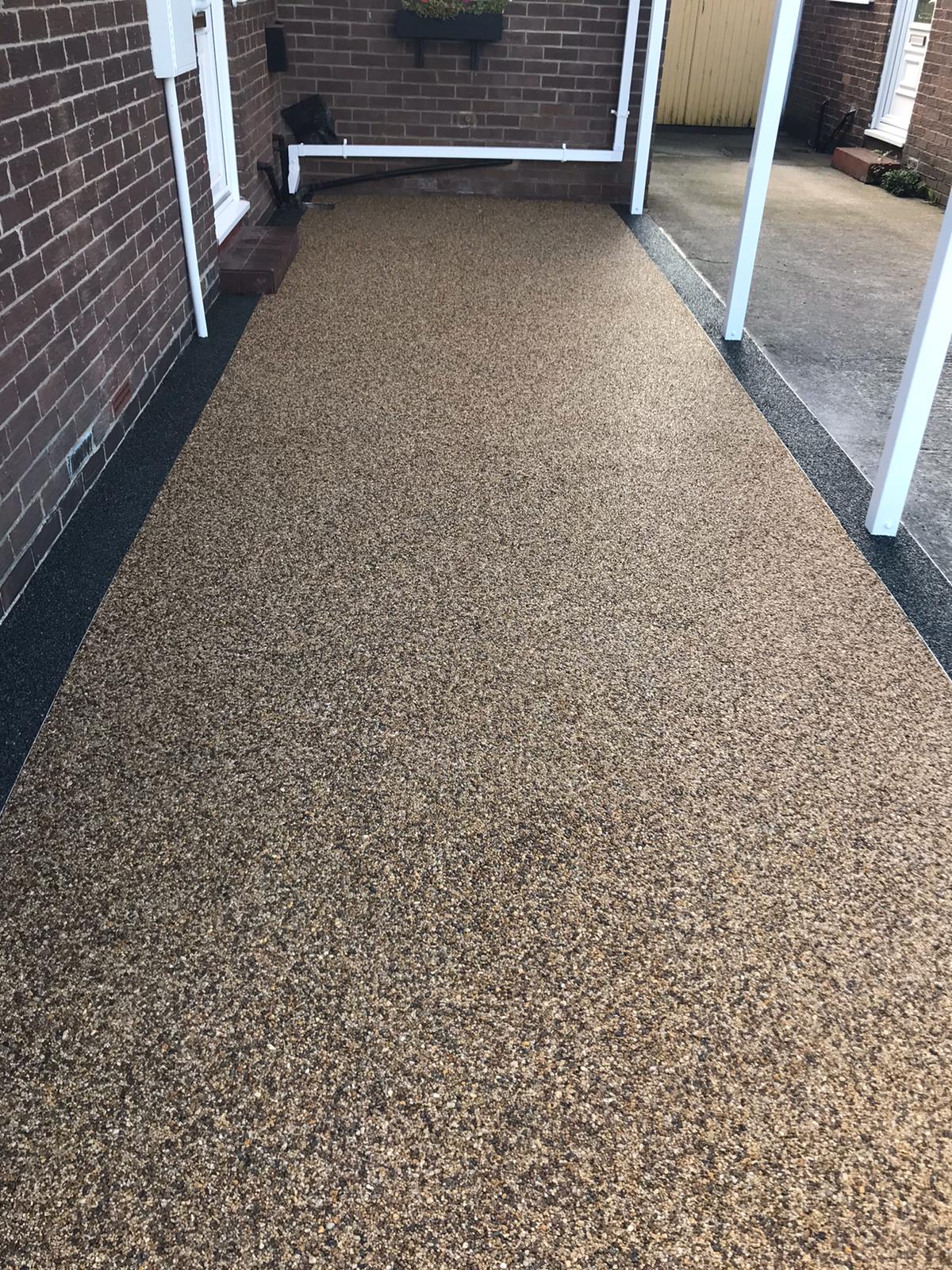resin driveway