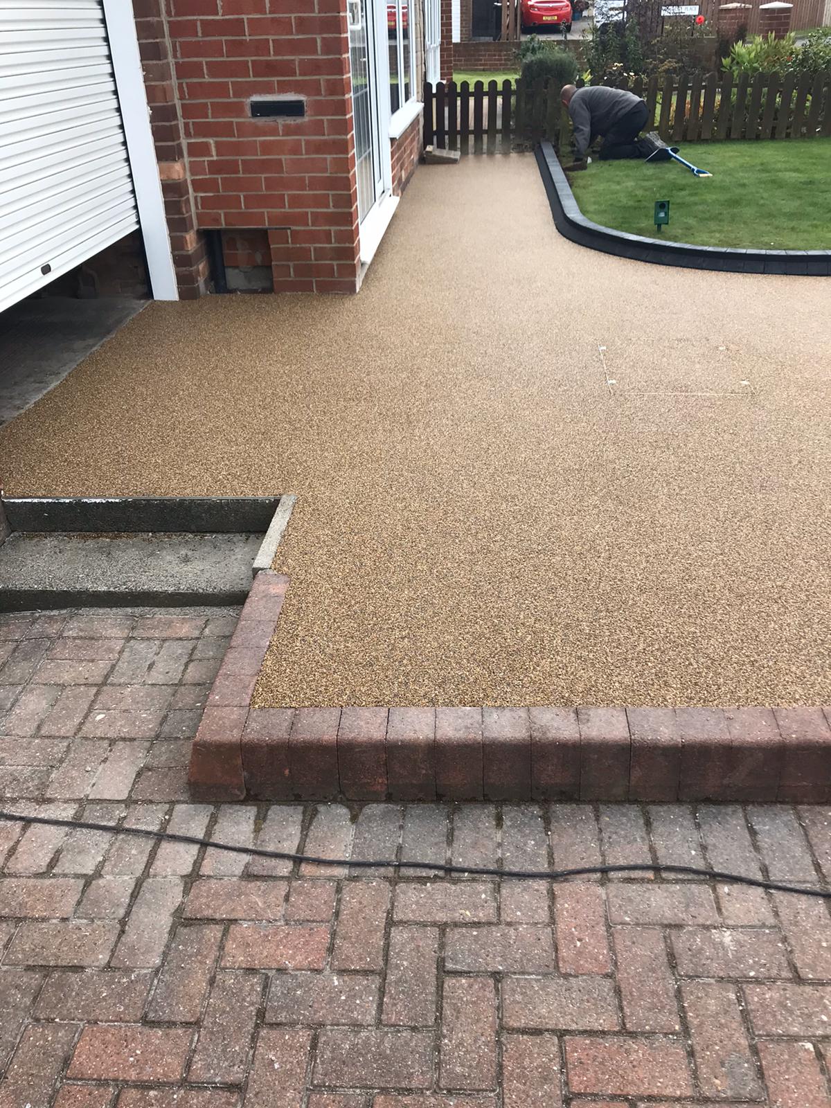 resin driveway