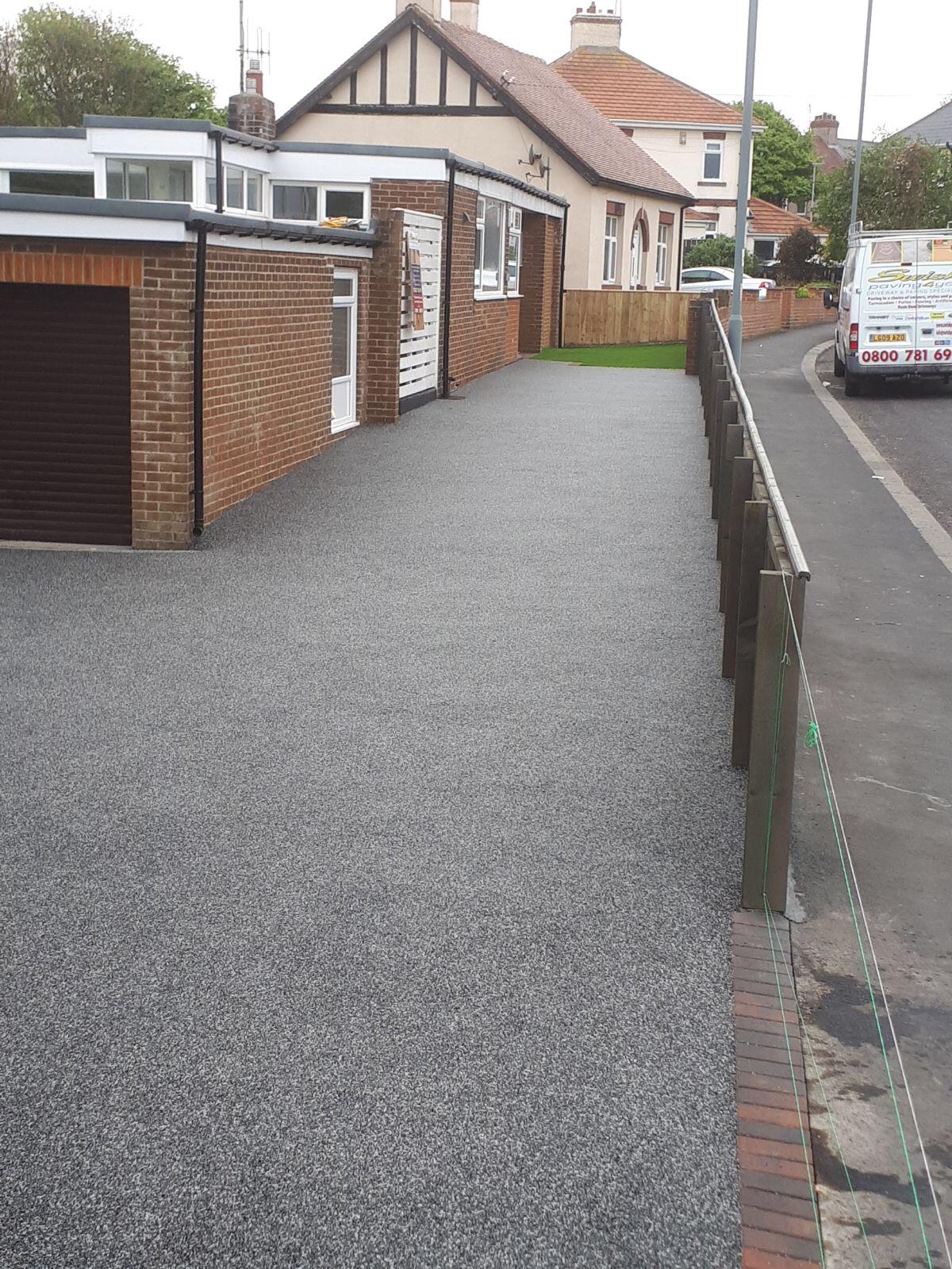 resin driveway