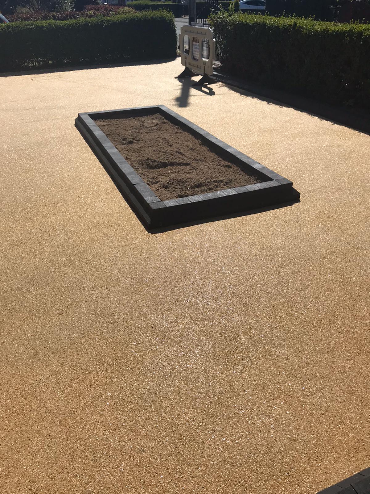 resin driveway