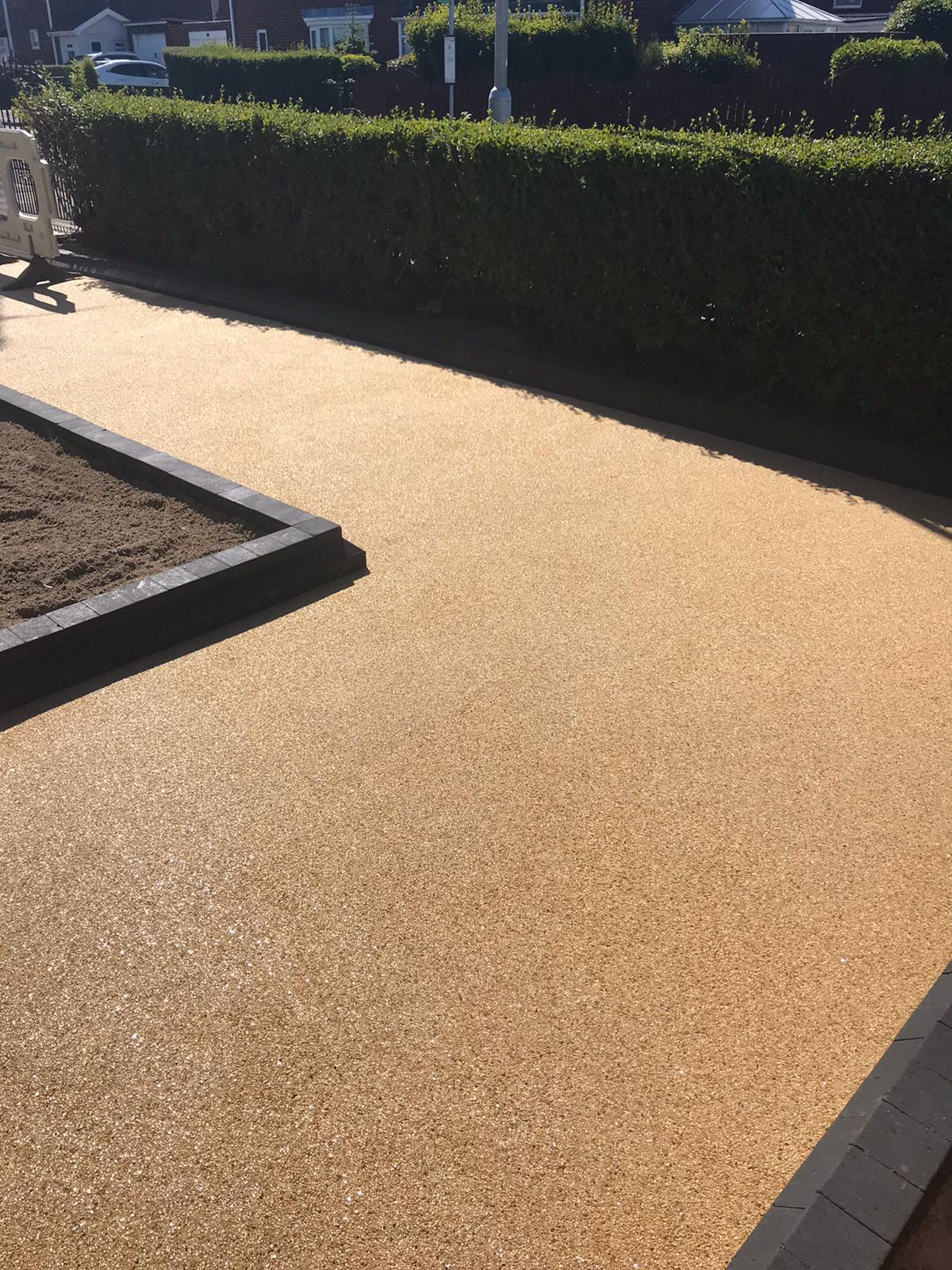 resin driveway